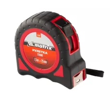 Рулетка Strong, 7,5 м х 25 мм, обрезиненный корпус MATRIX 31082
