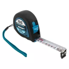Рулетка GROSS "Ergonomisch",10 м x 25 мм, магнитный обрезиненный зацеп 31105