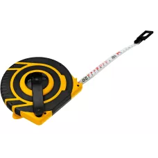 Рулетка геодезическая DENZEL 30 м х 15 мм, закрытый корпус, фиберглассовая лента