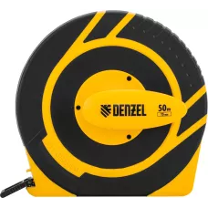 Рулетка геодезическая DENZEL 50 м х 15 мм, закрытый корпус, фиберглассовая лента