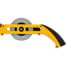 Рулетка геодезическая DENZEL 30 м х 13 мм, открытый корпус, металлическая лента