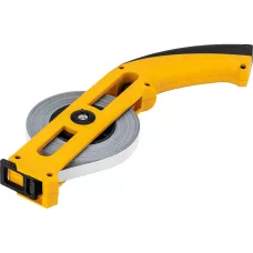 Рулетка геодезическая DENZEL 30 м х 13 мм, открытый корпус, металлическая лента