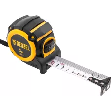 Рулетка DENZEL 31523 5м х 32мм, автоматич. фиксац., нейлон. покрытие, магнит. зацеп, двухстор. разметка