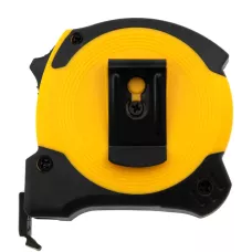 Рулетка DENZEL 5м х 19мм, двухкомп. корпус, магнитный обрезиненный зацеп