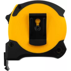 Рулетка DENZEL 5м х 25мм, двухкомп. корпус, магнитный обрезиненный зацеп