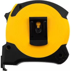 Рулетка DENZEL 8м х 25мм, двухкомп. корпус, магнитный обрезиненный зацеп