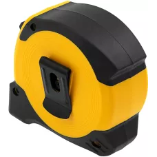Рулетка DENZEL 8м х 25мм, двухкомп. корпус, магнитный обрезиненный зацеп