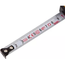 Рулетка DENZEL 3м х 13мм, двухкомп. корпус, кнопка-пауза