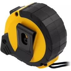 Рулетка DENZEL 3м х 16мм, двухкомп. корпус, кнопка-пауза