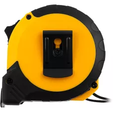 Рулетка DENZEL 8м х 25мм, двухкомп. корпус, кнопка-пауза