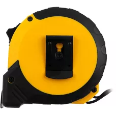 Рулетка DENZEL 10м х 25мм, двухкомп. корпус, кнопка-пауза