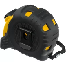 Рулетка DENZEL 8м х 25мм, обрезиненный корпус, автоматическая фиксация