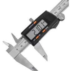 Штангенциркуль DENZEL 150 мм, электронный, с глубиномером