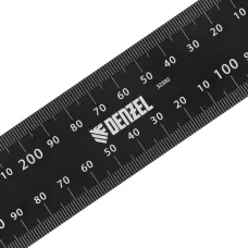 Угольник DENZEL 200 х 300 мм, алюминиевый, лазерная гравировка