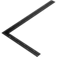 Угольник DENZEL 400 х 600 мм, алюминиевый, лазерная гравировка