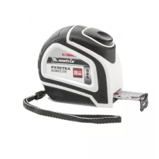 Рулетка Autostop, 8 м х 25 мм, автоматическая фиксация MATRIX 32553