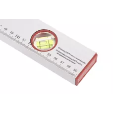 Уровень алюминиевый, 600 мм, 3 глазка, линейка SPARTA 331235