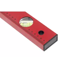 Уровень алюминиевый, 800 мм, 3 глазка, красный, линейка MATRIX 33226