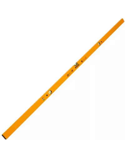 Уровень алюминиевый, 2000 мм, фрезерованный, 3 глазка Denzel