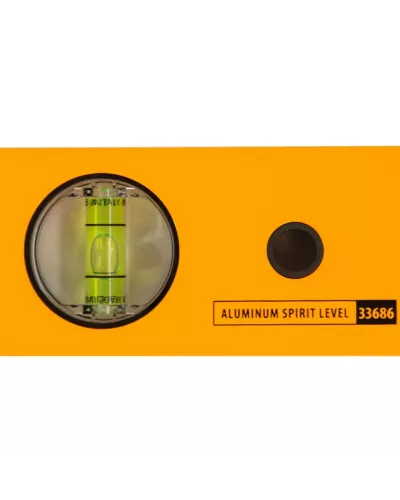 Уровень алюминиевый, 2000 мм, фрезерованный, 3 глазка Denzel