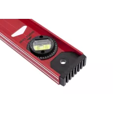 Уровень алюминиевый "Рельс", 600 мм, 3 глазка, усиленный MATRIX 34006