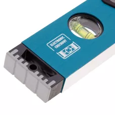 Уровень алюминиевый GROSS, 600 мм, усиленный с ударопрочными заглушками, рукоятки, 3 глазка 34326