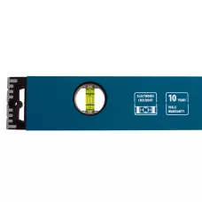 Уровень алюминиевый GROSS, 1000 мм, усиленный с ударопрочными заглушками, рукоятки, 3 глазка 34330