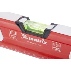 Уровень алюминиевый, магнит, 3 глазка, 800 мм MATRIX 34732