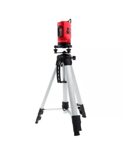 Уровень лазерный самовыравнивающийся, 150 мм, штатив 1150 мм, набор в пластиковом кейсе Matrix