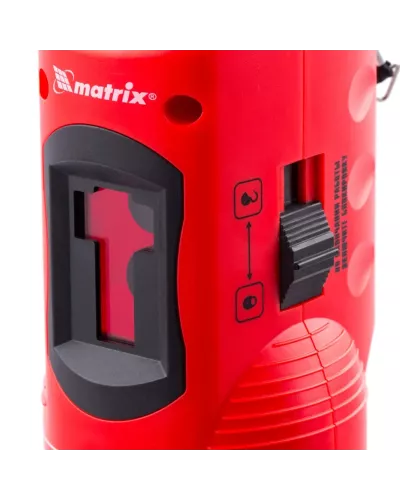 Уровень лазерный самовыравнивающийся, 150 мм, штатив 1150 мм, набор в пластиковом кейсе Matrix