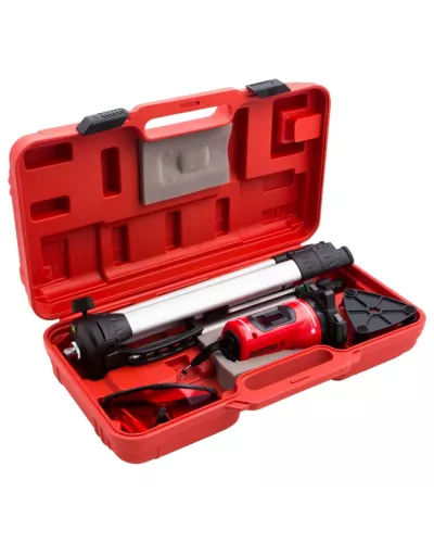 Уровень лазерный самовыравнивающийся, 150 мм, штатив 1150 мм, набор в пластиковом кейсе Matrix