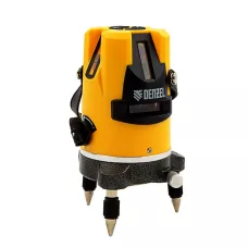 Лазерный уровень DENZEL LX3, 10 м, ± 0.3 мм/1 м, 635 нм, резьба 5/8 дюйм