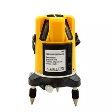 Лазерный уровень DENZEL LX3, 10 м, ± 0.3 мм/1 м, 635 нм, резьба 5/8 дюйм