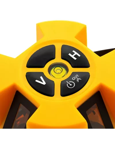 Уровень лазерный LX3, 10 м, ± 0,3 мм/1 м, 635 нм, 4 вертикальных, 1 горизонтальная плоскости, резьба 5/8