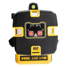 Лазерный уровень DENZEL LX 05 Red, 20 м, 635 нм, аккумулятор Li 5200 mAh, резьба 5/8