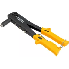 Заклепочник ручной DENZEL 255 мм, заклепки 2,4-3,2-4,0-4,8 мм