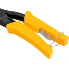 Заклепочник ручной DENZEL 255 мм, литой, усиленный, заклепки 2,4-3,2-4,0-4,8 мм