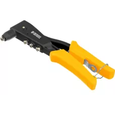 Заклепочник ручной DENZEL 255 мм, литой, усиленный, заклепки 2,4-3,2-4,0-4,8 мм