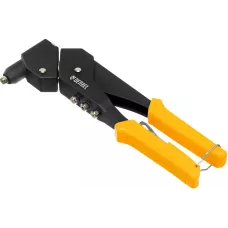 Заклепочник ручной DENZEL 285 мм, поворотный, 0-360, заклепки 2,4-3,2-4,0-4,8 мм