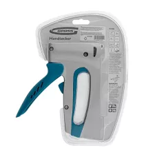 Степлер мебельный GROSS, алюминиевый корпус,регулировка удара, тип скобы 13, 53, 300, 6-16мм 41002