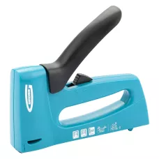 Степлер мебельный GROSS, пластиковый корпус,регулировка удара, тип скобы 13, 53, 300, 6-16мм 41003