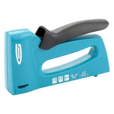Степлер мебельный GROSS, пластиковый корпус,регулировка удара, тип скобы 13, 53, 300, 6-16мм 41003