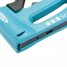 Степлер мебельный GROSS, пластиковый корпус,регулировка удара, тип скобы 13, 53, 300, 6-16мм 41003