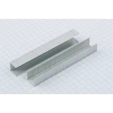 Скобы GROSS, 10 мм, для мебельного степлера, усиленные, тип 53, 1000 шт. 41710