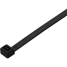 Хомуты, 300 х 8 мм, пластиковые, черные, 100 шт Сибртех