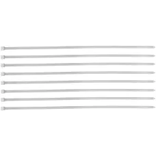 Хомуты, 500 х 8 мм, пластиковые, белые, 50 шт Сибртех