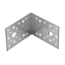 Крепежный уголок 2 мм, КU 90 x 90 x 65 мм Россия Сибртех