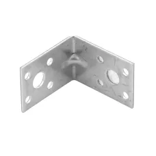 Крепежный уголок усиленный 2 мм, KUU 50 x 50 x 35 мм Россия Сибртех
