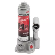 Домкрат гидравл. бутылочный, Н 181-345 мм MATRIX  50715