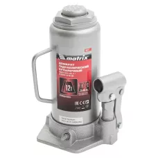 Домкрат гидравл. бутылочный, Н 230-465 мм MATRIX  50727